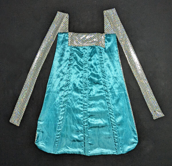 LED Capes, Aqua Cape, Children and Adult Capes, Silver, Sparkle by Day, Light Up the Night